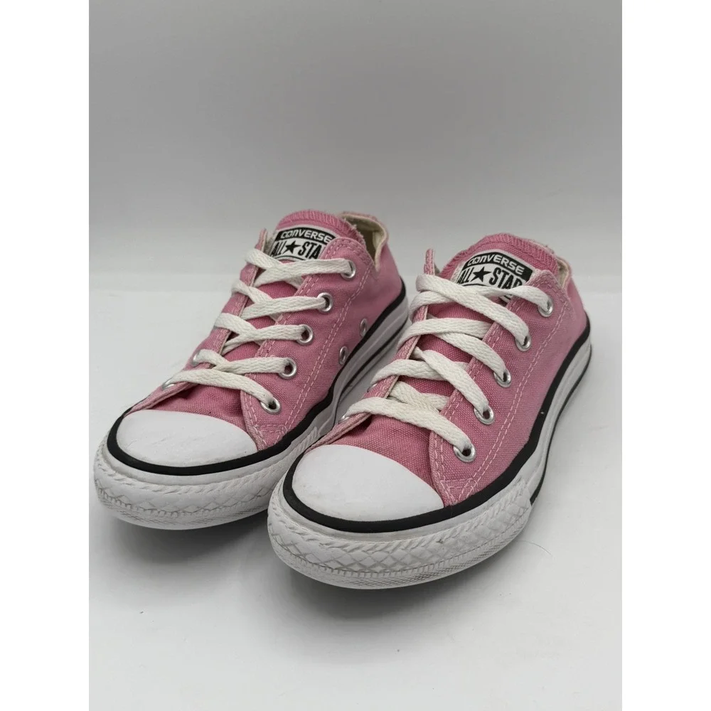 Converse All Star Shoe Youth Pink Chuck Taylor In Pink Canvas Size 1